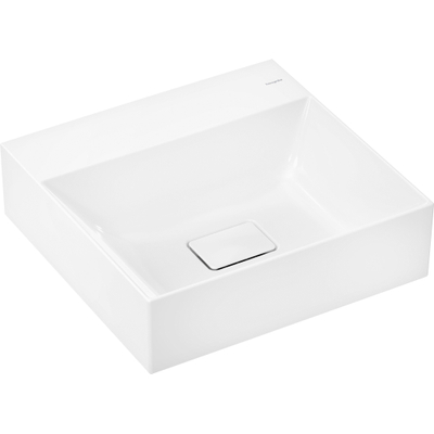 HansGrohe Xevolos E lave-mains 500/480 sans trou pour robinet et trop-plein, SmartClean