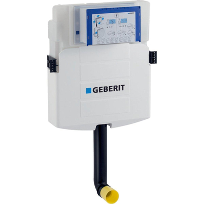 Geberit Inbouwreservoir Duofix Element - voor wand wc Sigma inbouwreservoir - 12cm UP320 frontbediening - wit