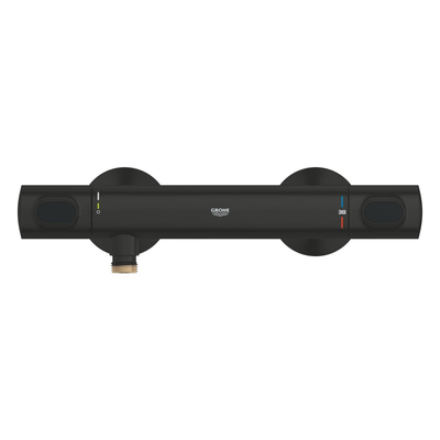 Grohe Precision Flow Thermostatische Douchemengkraan - opbouw - matte black (mat zwart)