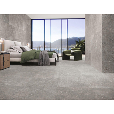 SAMPLE Terravito Larino wand- en vloertegel - 80x80cm - 9mm - gerectificeerd - Grijs
