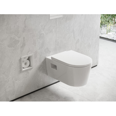 Hansgrohe XtraStoris Original Toiletrolhouder - voorraad 6 rollen - mat wit