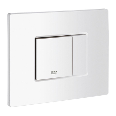 Grohe Even Bedieningsplaat - dualflush - 2-knops - alpine wit