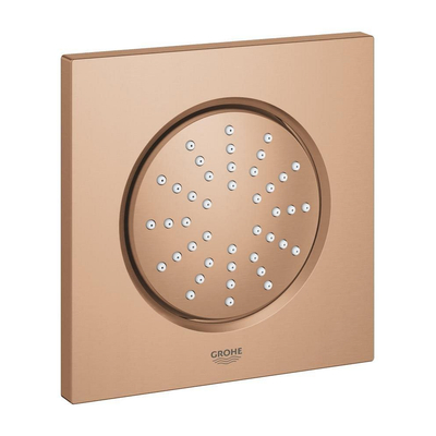 GROHE Rainshower F5 Douche latérale 1 jet 12.7x12.7cm robinet à encastrer inclusif Warm sunset brossé (cuivre)