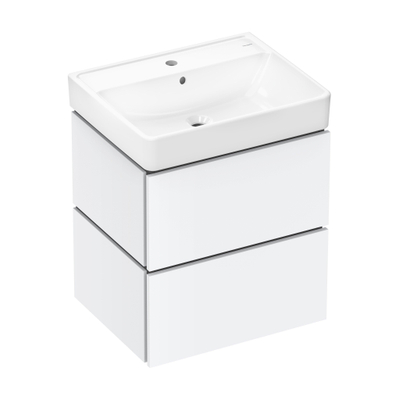 Hansgrohe Xilesa E meubelset 2la 580x470 met Xanuia wastafel 600 mat wit