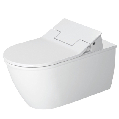 Duravit Sensowash siège de toilette pour douche slim 37.3x53.9cm avec fixation invisible blanc