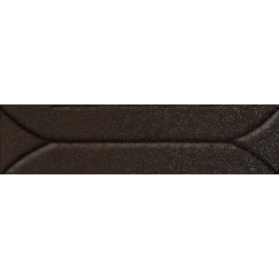 Marazzi Terramater wandtegel - 9.1x37.5cm - 14.0mm - Carbone