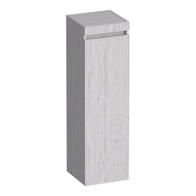 BRAUER Joy Wavy Armoire haute - 120x35x35cm - 1 porte - ouverture à droite - sans poignée - Forest Seashell