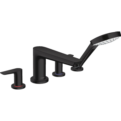 Hansgrohe Talis E corps de finition pour robinet de baignoire 4 trous pour corps encastré 13244180 noir mat
