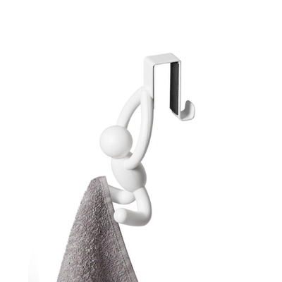 Umbra Buddy crochet porte-serviette 6x7x13cm Plastique Blanc