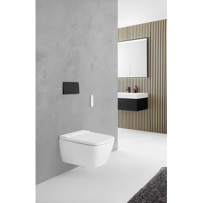 Geberit Aquaclean sela douche WC 57cm sans bride turboflush tect blanc/blanc