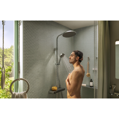 Hansgrohe Activera S colonne de douche - 24cm - ecosmart+ - chromé