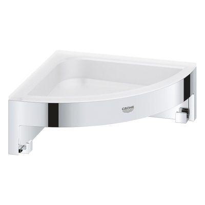 Grohe Start Cube douchetray - 16x16x6cm - hoekmodel - chroom