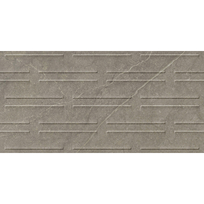 Cifre Ceramica Munich wandtegel - 30x60cm - gerectificeerd - Natuursteen look - Taupe decor mat (bruin)