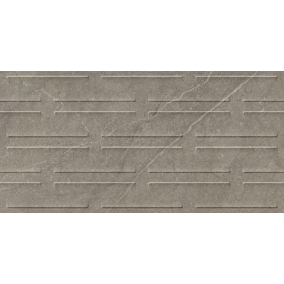 ÉCHANTILLON Terravito Rovella carreau mural - 30x60cm - rectifié - Aspect pierre naturelle - Taupe décor mat (brun)