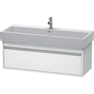 Duravit Ketho Meuble sous-lavabo avec 1 tiroir 115x44x41cm pour Vero 045412 blanc