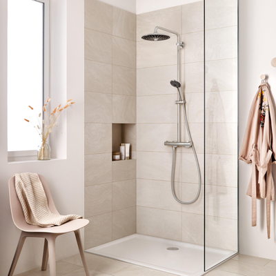 GROHE Vitalio Joy 260 regendoucheset - thermostaat - chroom