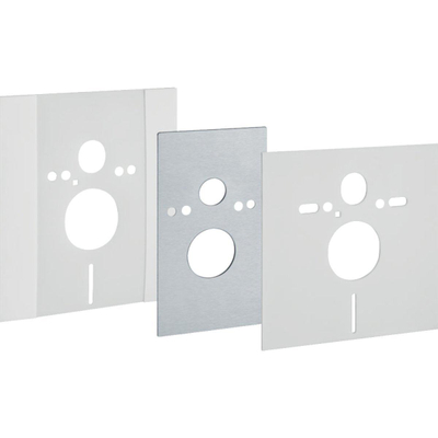 Geberit Duofix Plaque de recouvrement pour élément WC Duofix UP300 Inox