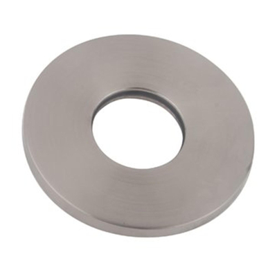 Wiesbaden Caral rosace bec mitigeur lavabo monocommande 65 mm acier brossé PVD