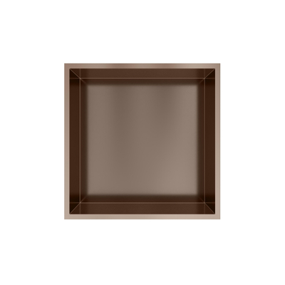 Hotbath &MORE Boîte encastrable ou niche encastrée 30x30x10cm Tuscan bronze