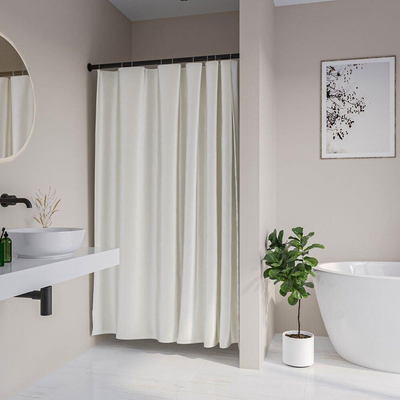 Sealskin Cosima Rideau de douche - 200x120cm - blanc cassé