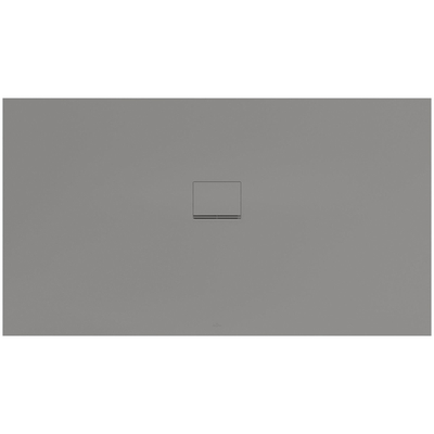 Villeroy & Boch Squaro infinity douchebak - 180x100x4cm - grijs