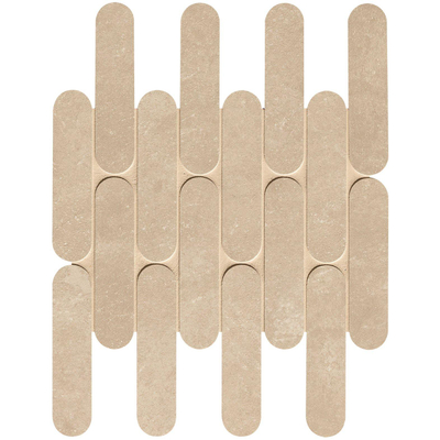 SAMPLE Fap Ceramiche Nobu wand- en vloertegel - 29x29.5cm - Natuursteen look - Beige mat (beige)