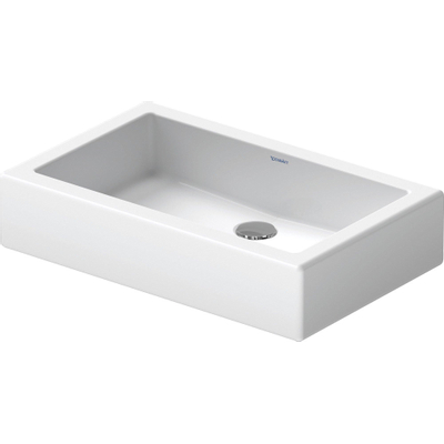 Duravit Vero Opzetwastafel - 60x38cm - zonder kraangat - zonder overloop - glans wit