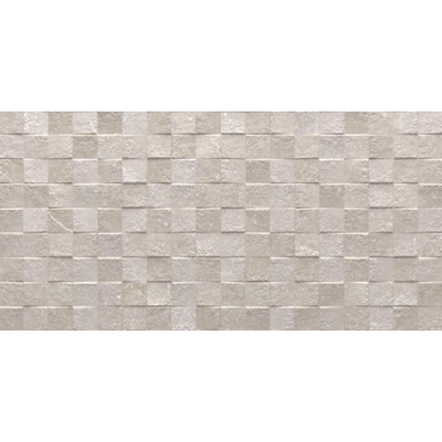 Ceralto Cavino Mosaic Bande décorative - 30x60cm - 8.5mm - Oyster