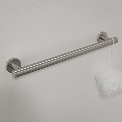 Tiger Boston Comfort & Safety Barre d'appui 45cm Acier inoxydable brossé 45x5.1x7cm