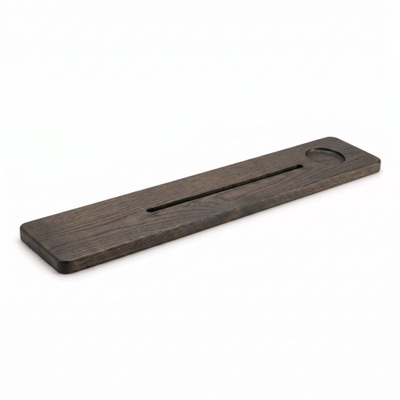 Saniclass Axess Badplank - 95x15cm - eikenhout - eiken charcoal