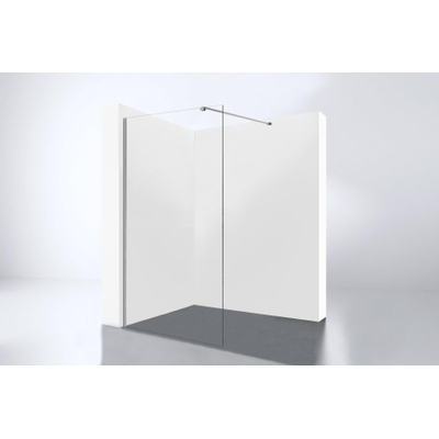 Best Design 'dalis-1400-chroom' paroi de douche à l'italienne nano verre 8mm chrome