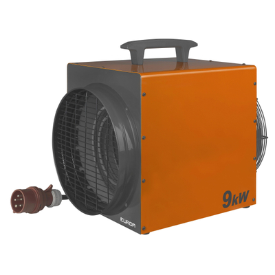 Eurom industrial heat duct pro 9kw workshop heater prof 9000watt red