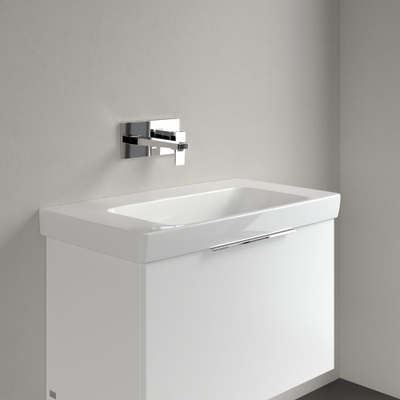 Villeroy & Boch Architectura wastafel - 80x44.5cm - zonder kraangat - zonder overloop - White Alpine (glans wit)