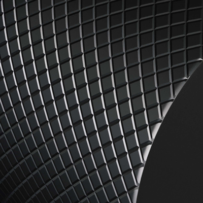 Brauer Black carving Mitigeur de lavabo sur plage - haut - pivotant - levier long et fin carving - noir mat