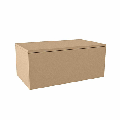 Mondiaz ALAN MODULE Wastafelonderkast - 70x45x30cm - 1 lade - push to open - Oro