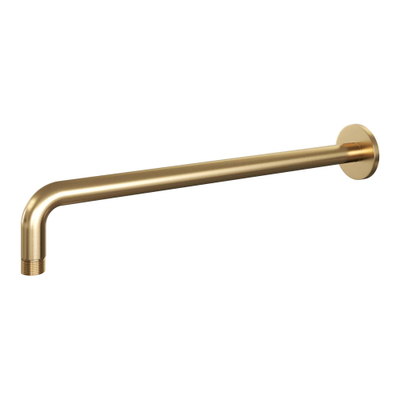 Brauer Gold Edition bras de douche - courbé - 40cm - PVD - or brossé