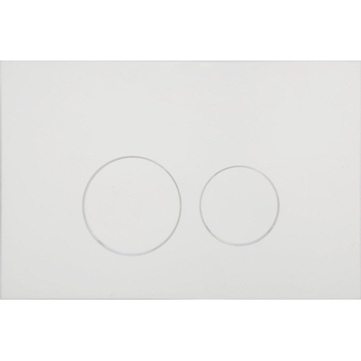 QeramiQ Dely Toiletset - 36.3x51.7cm - diepspoel - rimless - Geberit UP320 inbouwreservoir - met Burda frame - softclose toiletzitting - glans witte bedieningsplaat - ronde knoppen - mat zwart