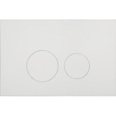 QeramiQ Dely Toiletset - 36.3x51.7cm - diepspoel - rimless - Geberit UP320 inbouwreservoir - softclose toiletzitting - glans witte bedieningsplaat - ronde knoppen - zwart mat