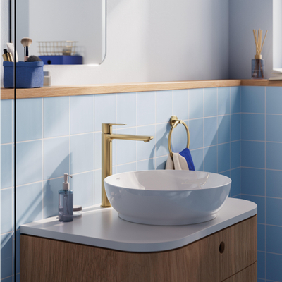 GROHE Lineare New wastafelkraan - xl-size - geborsteld cool sunrise (goud)
