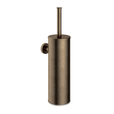 Hotbath Cobber WC-borstelgarnituur wandmodel verouderd messing SHOWROOMMODEL