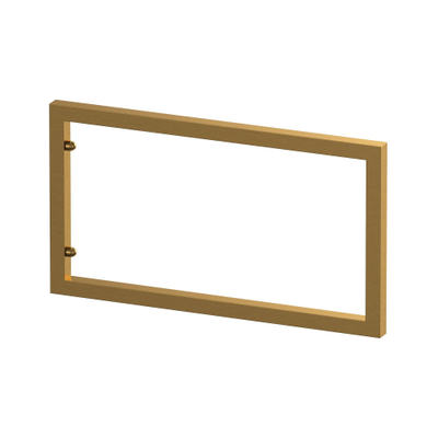 BRAUER Équerre de plateau modèle A 45 or brossé