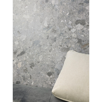 La Platera Cerámica Stone Keramische wand- en vloertegel - 60x60cm - 7.8mm - gerectificeerd - Zwart