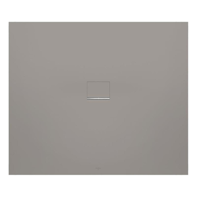 Villeroy & Boch Squaro infinity douchebak - 100x90x4cm - grijs