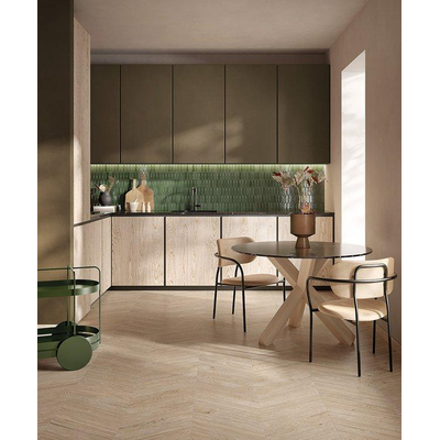 SAMPLE Terravito Favano Keramisch parket wand- en vloertegel - 7.5x45cm - 9.0mm - gerectificeerd - Light
