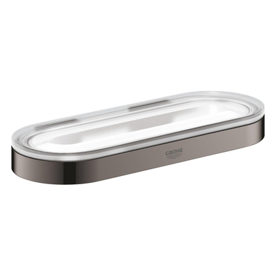 Grohe Selection Handdoekring - 20cm - hard graphite (antraciet)