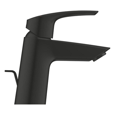 GROHE Eurosmart wastafelkraan - s-size - met waste - mat zwart