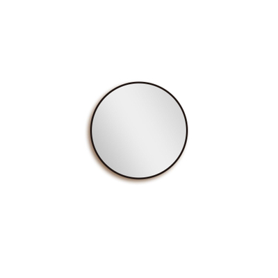 Saniclass Retro Line spiegel – Ø60 cm – Zwart mat