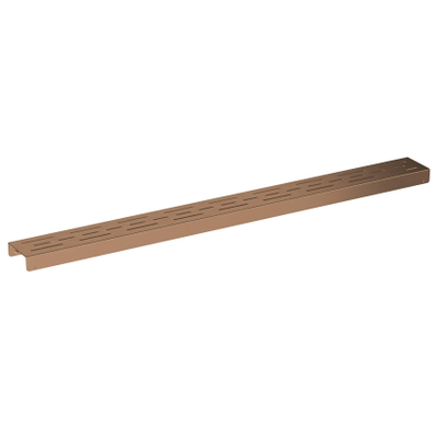 Fortifura Galeria Grille pour caniveau de douche - 60cm - Cuivre brossé PVD