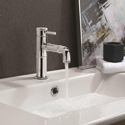 Crosswater MPRO INDUSTRIAL Wastafelkraan - 15.9cm - 1 gats uitloop - 11.2cm - hoogglans chroom