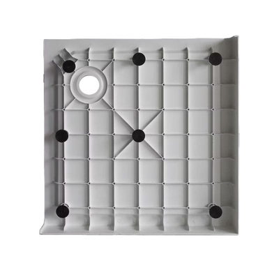 Best Design Project Bac de douche carré à poser 90x90x14cm Blanc